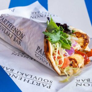 Halloumi Souvlaki